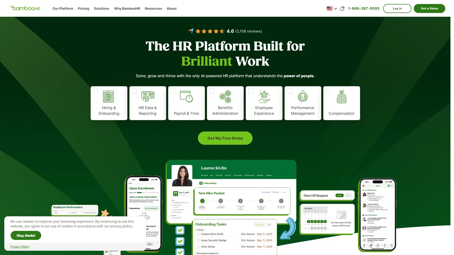 BambooHR Screenshot